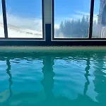 Lägenhet Cosy 6 Personnes A - Balcon Avec Vue Sur Le Puy Du Chambourguet - Piscine Interieure - Wifi - Parking Et Casier A